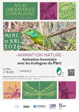affiche animation - PNRC