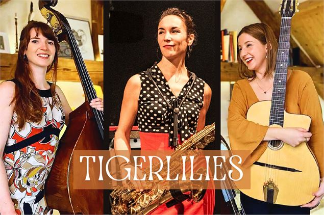 Apéro-jardins : Tigerlilies_Le Bourget-du-Lac - Bourget du Lac