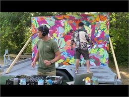 Live Painting La Vagabombe_Valloire