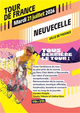 Affiche du Tour de France 2026-16ème étape-Neuvecelle - @Leman-Mountains-Explore