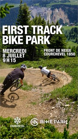 First track du Bike Park : découverte accompagnée des pistes rénovées de VTT de descente_Courchevel 