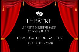 Théâtre "Un petit meurtre sans conséquence"_Thônes - Canva