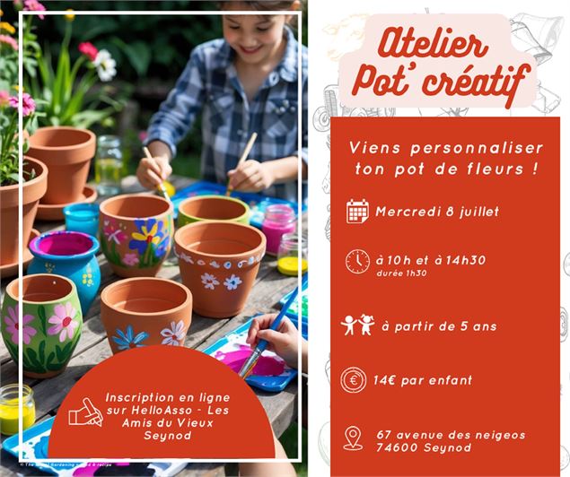 Atelier pot'creatif_Annecy - Les Amis du Vieux Seynod