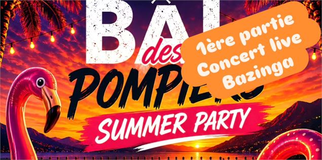 L'affiche de l'évenement - Amicale des sapeurs pompiers de Thonon