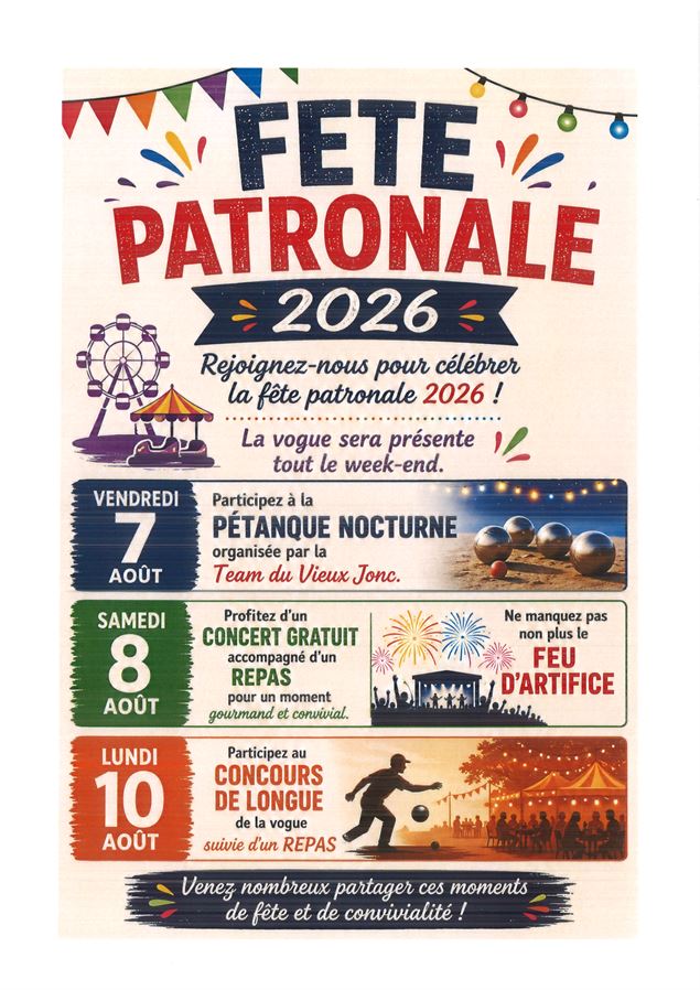 Fête Patronale - mairie condeissiat
