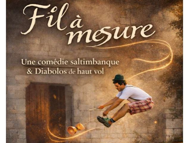 Spectacle - Fil à mesure_Les Gets - cie bastien mine de rien