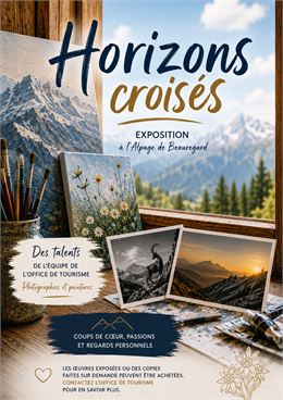 Exposition - Horizons croisés - OT Combloux