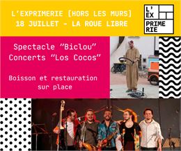 L'Exprimerie Hors les murs à la Roue Libre
