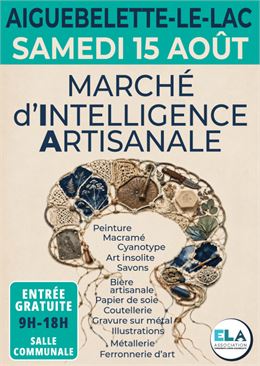 Marché d'intelligence artisanale_Aiguebelette-le-Lac - Ela Aiguebelette
