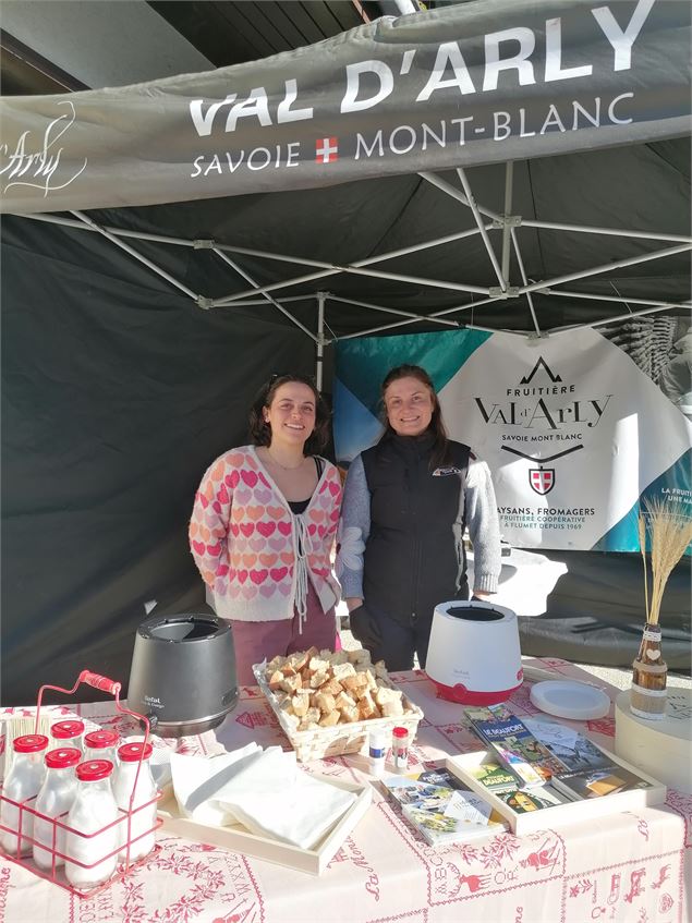 affiche dégustation de fondue - Cooperative val d'arly