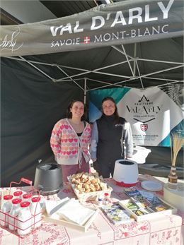 affiche dégustation de fondue - Cooperative val d'arly