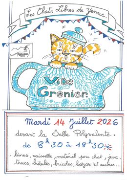 Vide Greniers • Les Chats Libres de Yenne_Yenne