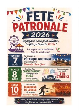 Fête Patronale - mairie condeissiat