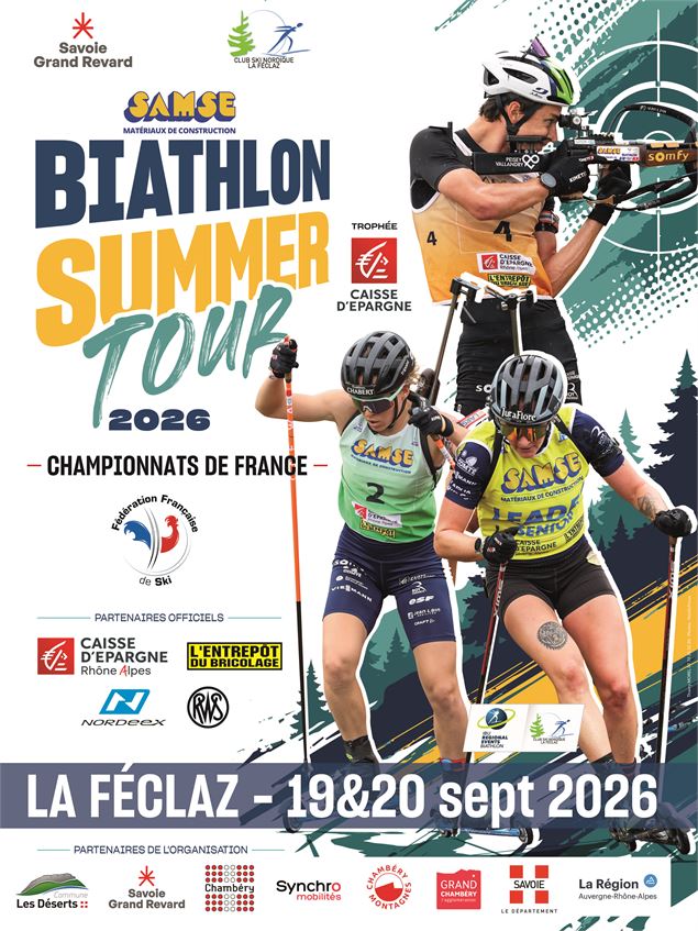 Samse biathlon summer tour - Fédération française de ski