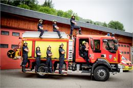 Rencontre avec les Pompiers du Val d'Arly - Amandine Rey