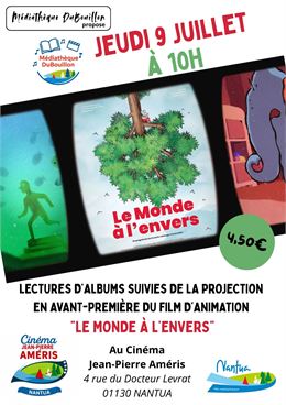 Affiche animation - Médiathèque DuBouillon