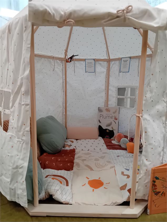 La cabane à histoires_Annecy - © Médiathèques d'Annecy
