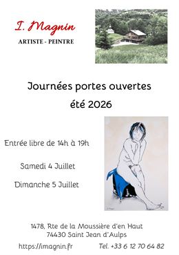 Journées Portes Ouvertes de l'artiste peintre Isabelle Magnin - Isabelle Magnin