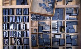 Atelier - Typographie et imprimerie à l'ancienne