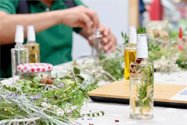 Atelier Mieux Vivre au Naturel - Spray assainissant aux plantes - DR