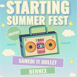 affiche de l'évènement - Starting block
