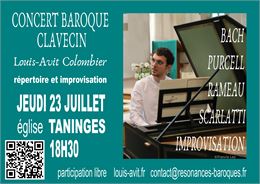 Concert baroque de clavecin - Résonances Baroques