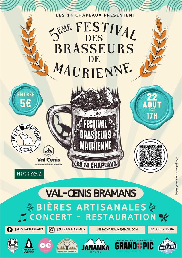 Festival des Brasseurs de Maurienne_Val-Cenis - Les 14 Chapeaux