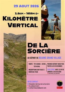 Kilomètre vertical de la Sorcière_Saint-Michel-de-Maurienne - Ski club Beaune