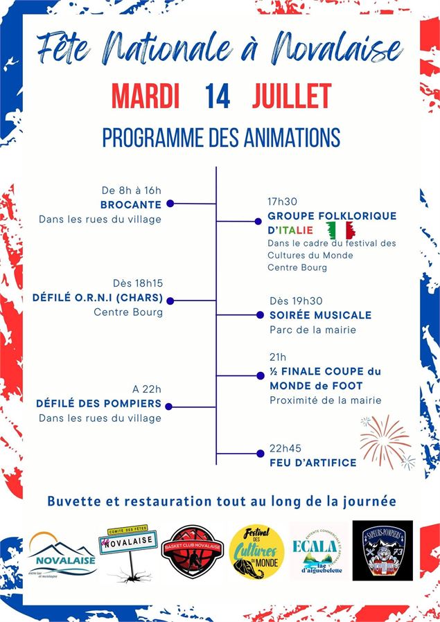 Fête nationale à Novalaise_Novalaise - Mairie de Novalaise