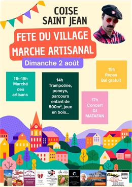 Fête du village Coise St Jean