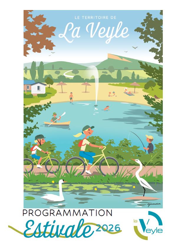 Couverture programmation estivale - Communauté de commune de la Veyle