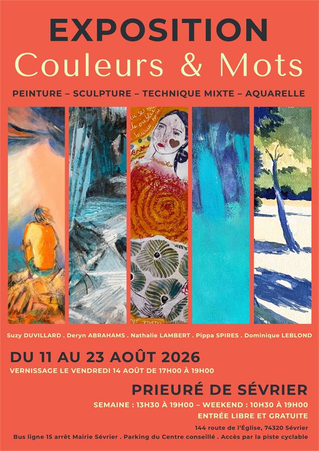 Exposition : Couleurs et mots_Sevrier - Exposition : Couleurs et mots_Sevrier