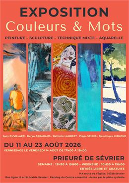 Exposition : Couleurs et mots_Sevrier - Exposition : Couleurs et mots_Sevrier