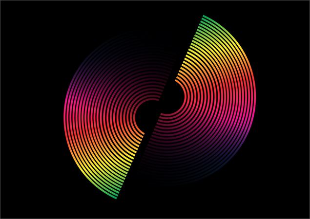 Vinyles fluo - Freepik