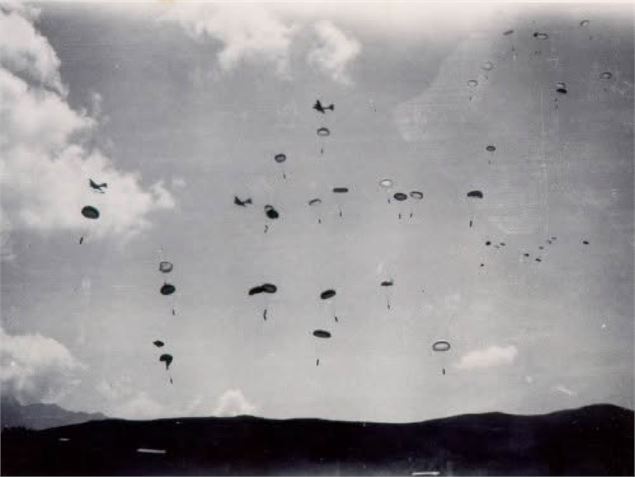 Commémoration du parachutage - 1er août 1944_Les Saisies