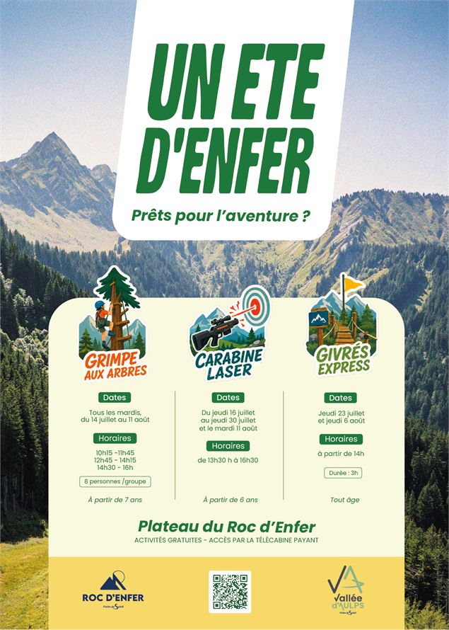 Un été d'enfer : grimpé aux arbres_Saint-Jean-d'Aulps - Vallée d'Aulps Tourisme