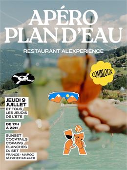 Apéro plan d'eau_Combloux - Alexperience