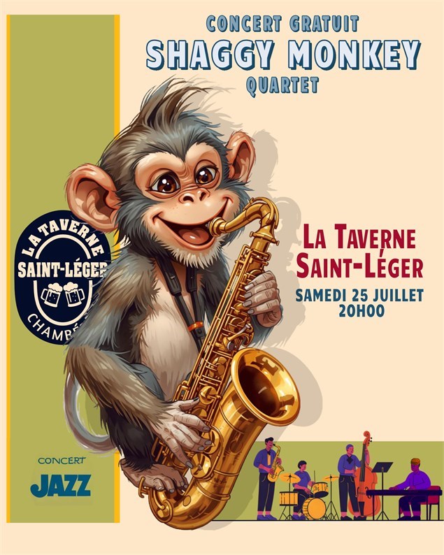 Concert Jazz : Shaggy Monkey Quartet  