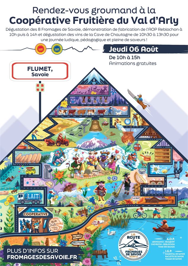 Rendez-vous gourmand à la Coopérative Fruitière du Val d'Arly_Flumet