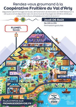 Rendez-vous gourmand à la Coopérative Fruitière du Val d'Arly_Flumet