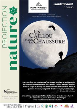 Projection nature - "Un caillou dans la chaussure" suivi d'échanges avec la réserve naturelle_Les Co