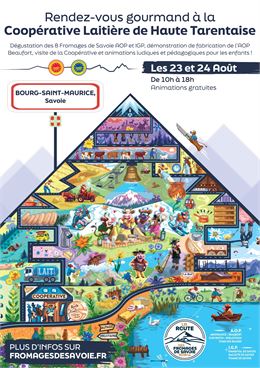 Rendez-vous gourmand à la Coopérative de Haute Tarentaise_Bourg-Saint-Maurice