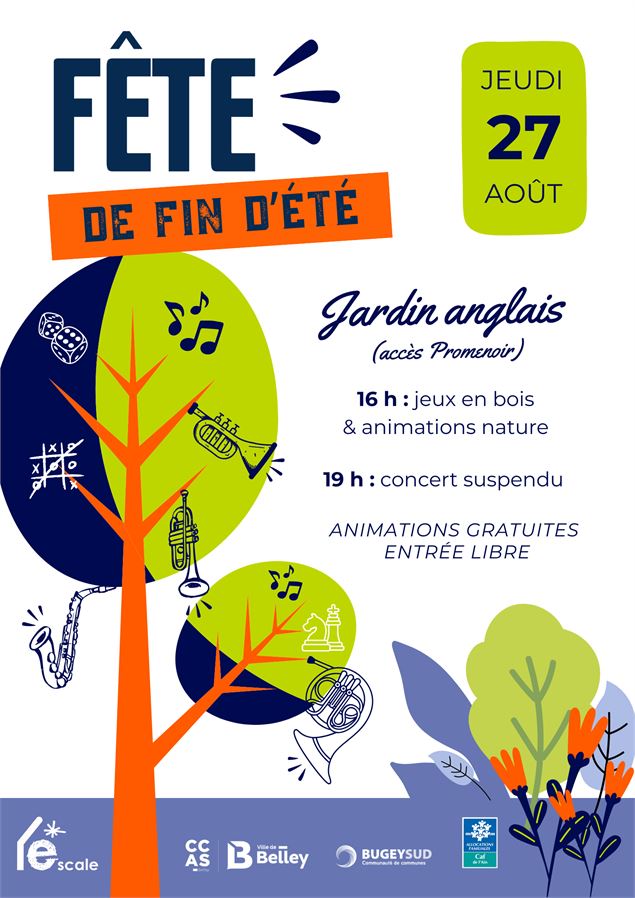 Fête de la fin de l'été - Centre social l'Escale_Belley - centre social l'escale