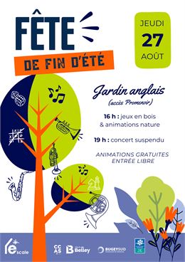 Fête de la fin de l'été - Centre social l'Escale_Belley - centre social l'escale