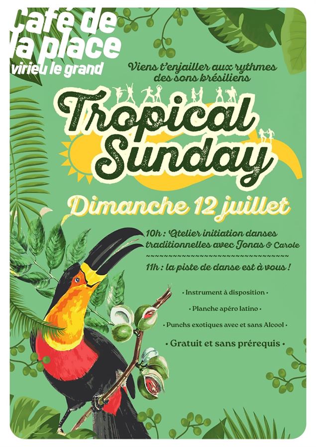 Tropical Sunday - Virieu le Grand_Virieu-le-Grand - Café de la Place