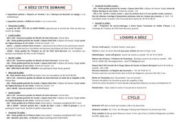 Programme - Mairie de Séez
