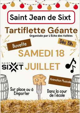 Tartiflette géante_Saint-Jean-de-Sixt - DR / Echo des vallées