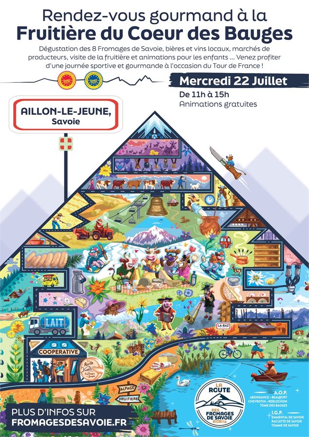 Rendez-vous gourmand à la Fruitière Coeur des Bauges - Fromagerie du Val d'Aillon_Aillon-le-Jeune