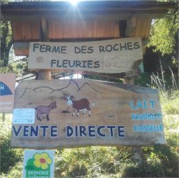 Visite de la Ferme des Roches Fleuries