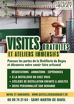 Atelier distillez votre Gin - Distillerie du Bugey_Saint-Martin-de-Bavel - Distillerie du Bugey